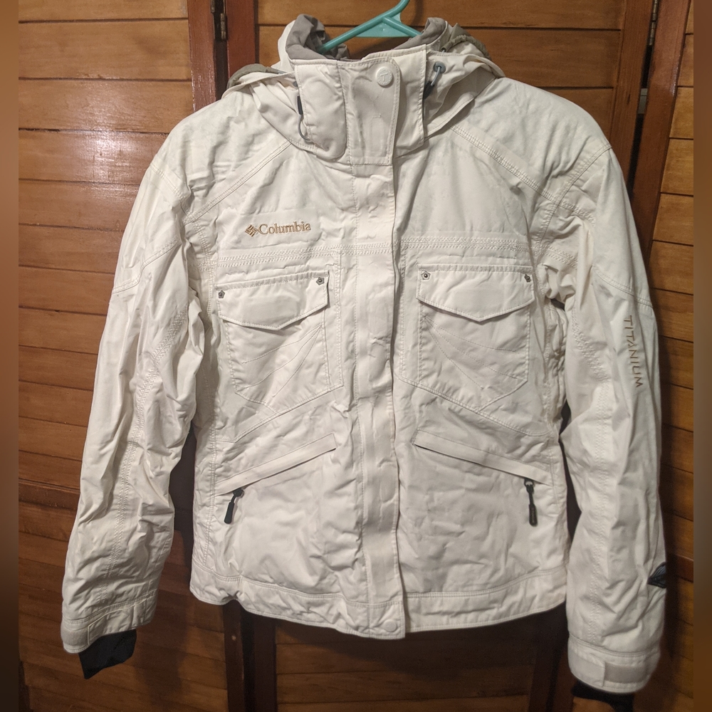 Columbia snowboard ski winter outdoors snow jacket sz L